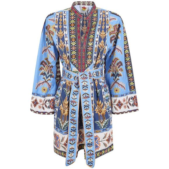 FARM RIO Dresses & Skirts - Farm Rio Women Embroidered Tapestry Mini Dress